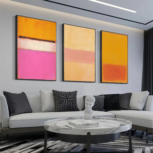 Affiche inspiré "MARK ROTHKO"