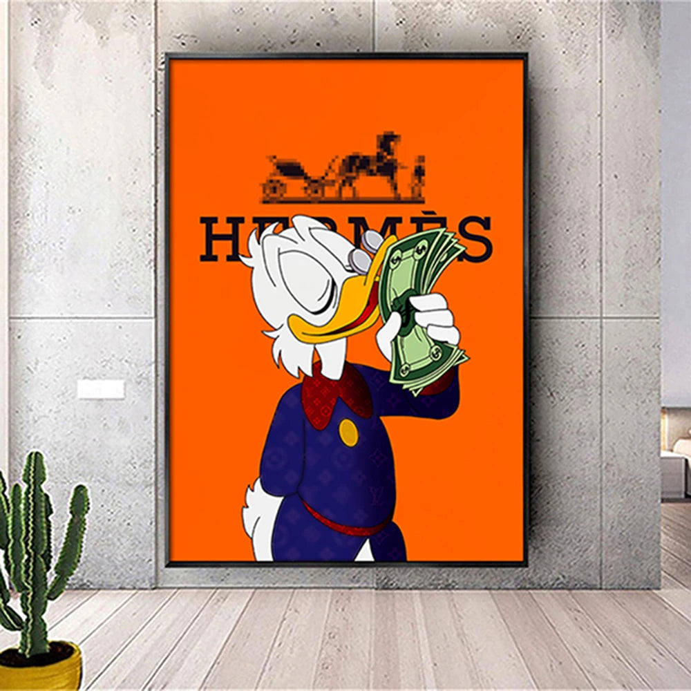 Affiche en toile DONALD HERMES