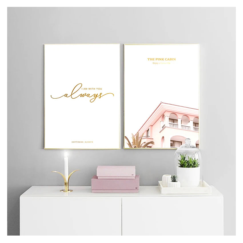 Affiche  en toile "ALWAYS"