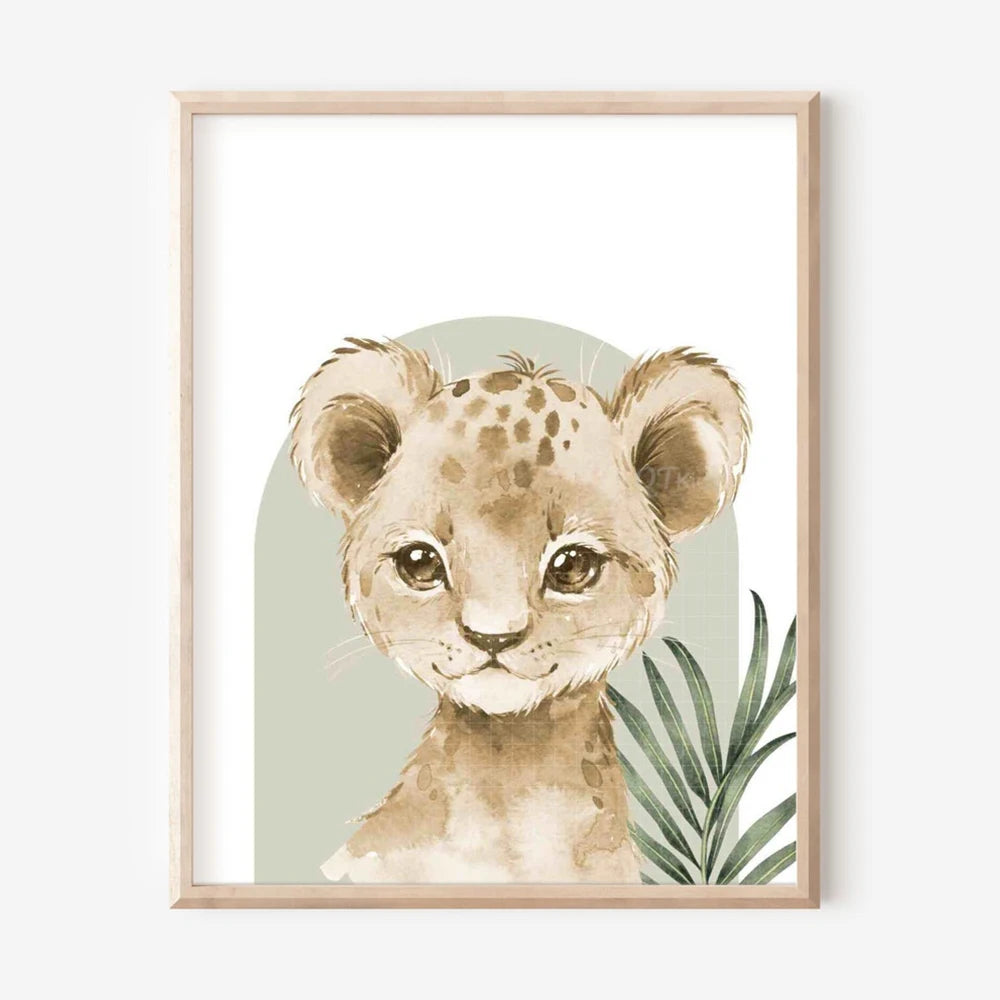 Affiche en toile "SAFARI"