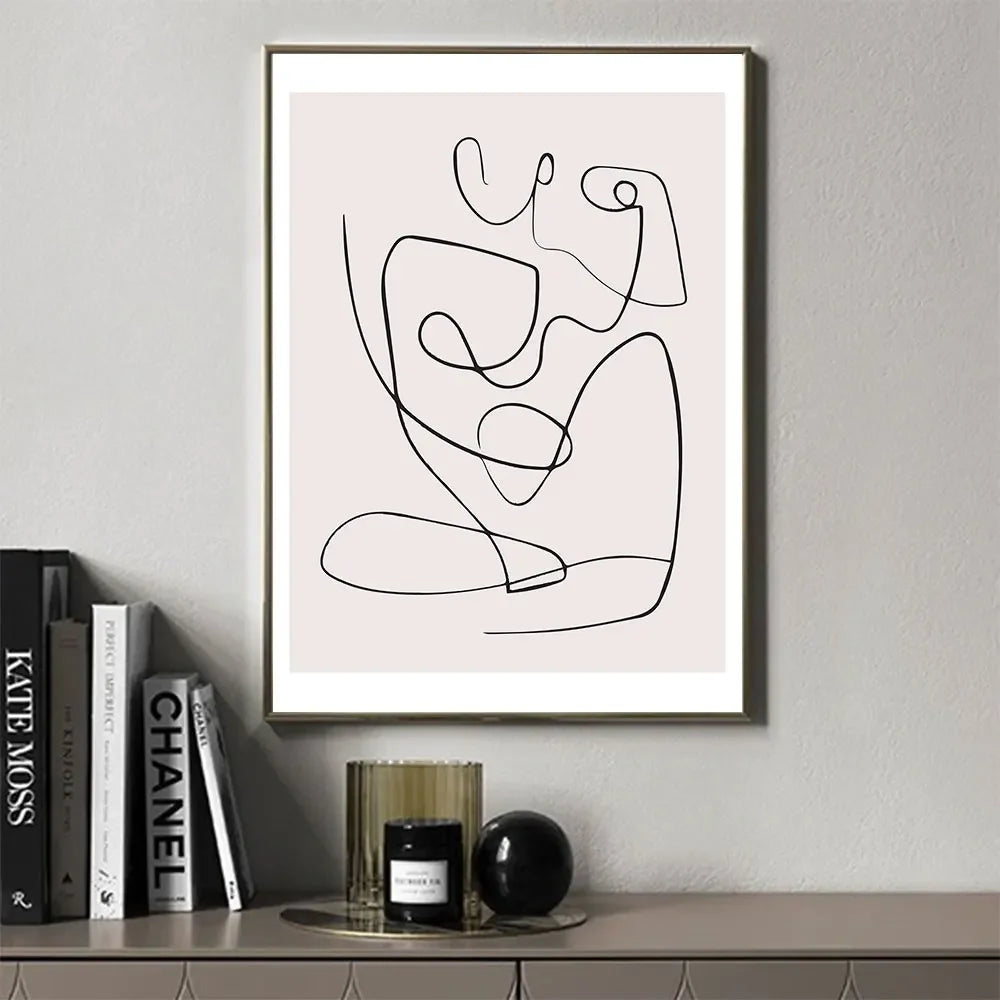 Affiche en toile ABSTRAIT TENDANCE