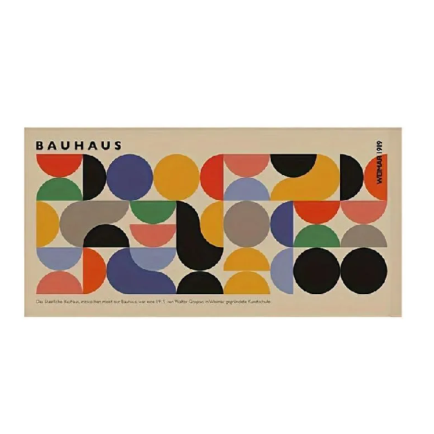 Toile BAUHAUS XXL 50X100CM