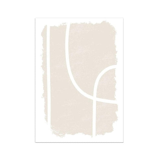 Affiche en toile abstraite NEUTRAL BEIGE