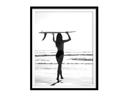 Affiche en toile SURF CHANEL