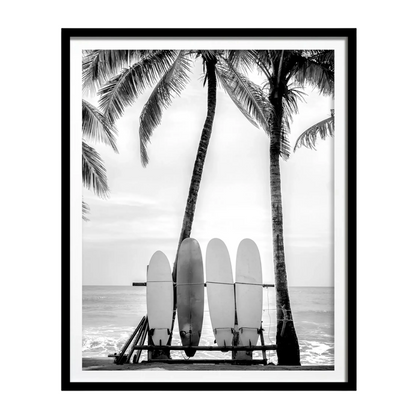 Affiche en toile SURF CHANEL