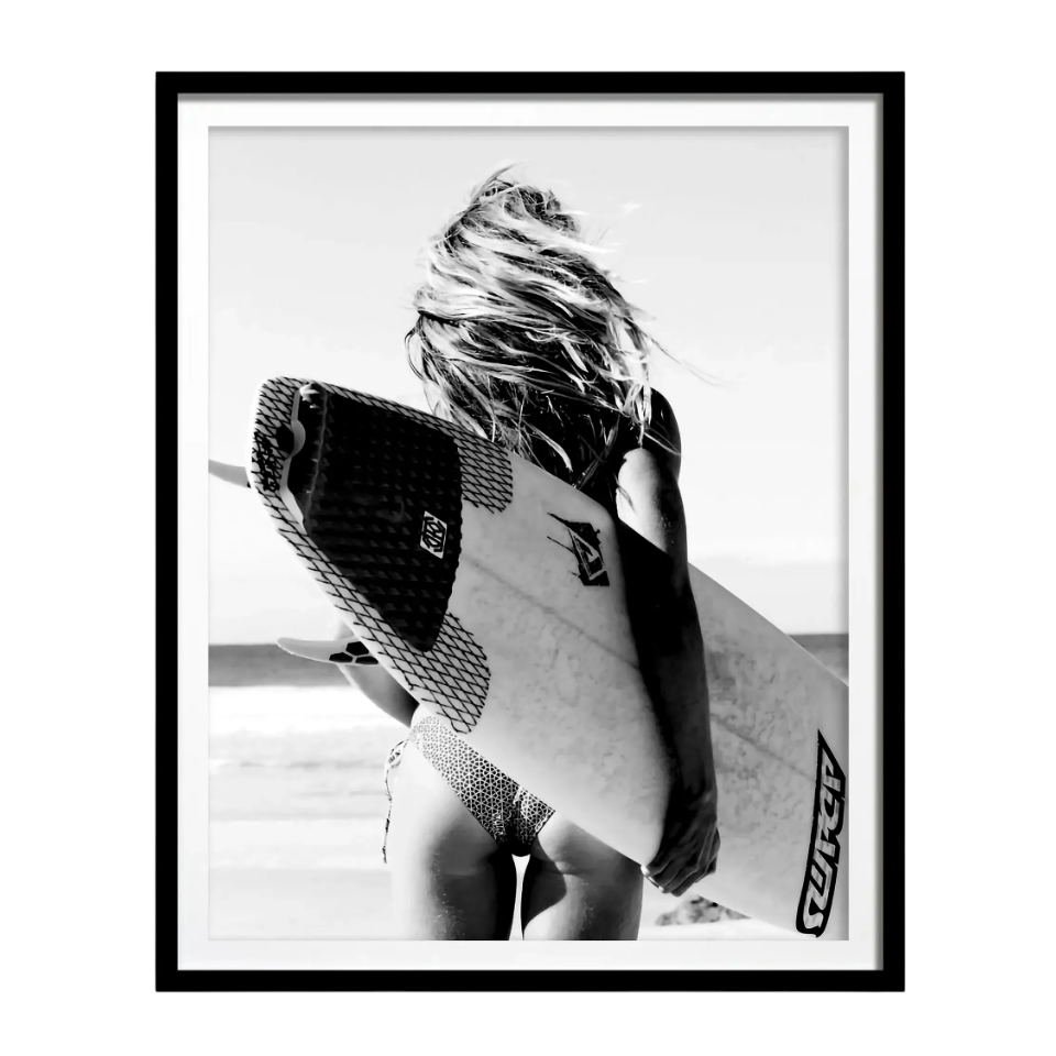 Affiche en toile SURF CHANEL