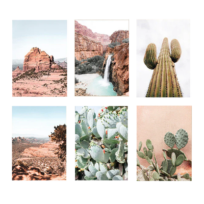 Affiche en toile ARIZONA DESERT GRAND CANYON