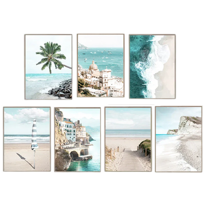 Affiche en toile ITALY COAST AMALFI