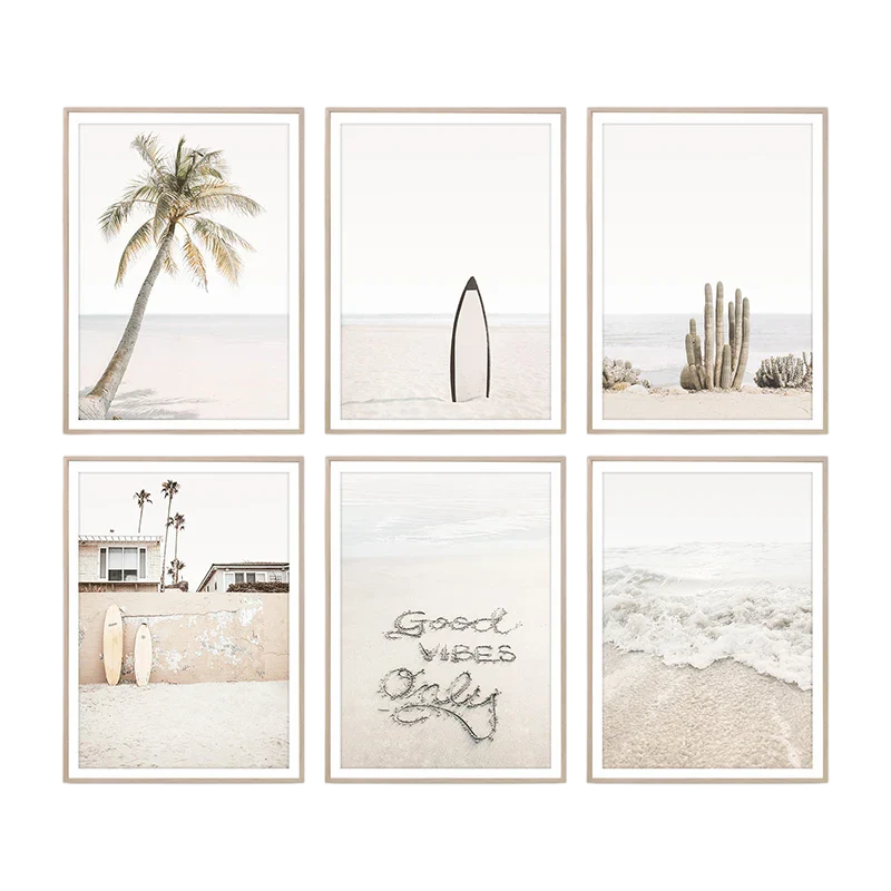 Affiche en toile BEACH BOHO