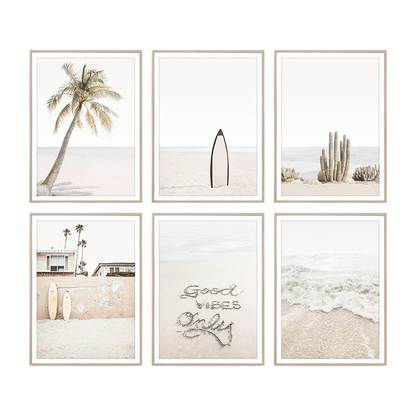 Affiche en toile BEACH BOHO
