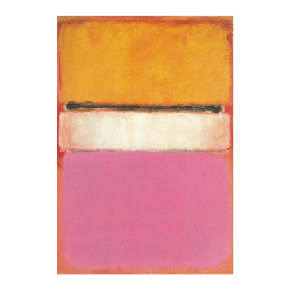 Affiche inspiré "MARK ROTHKO"
