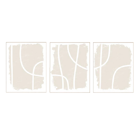 Affiche en toile abstraite NEUTRAL BEIGE