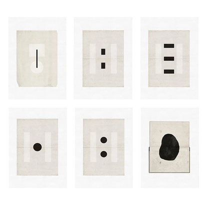Affiche en toile abstraite ZEN
