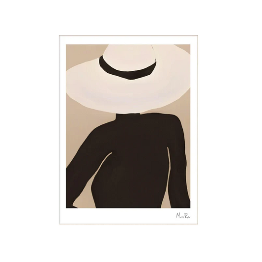 Affiche en toile abstraite MOON