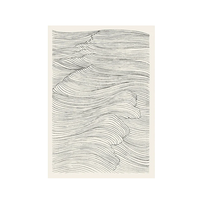 Affiche en toile abstraite MOON