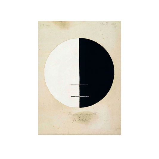 Affiche en toile abstraite MOON