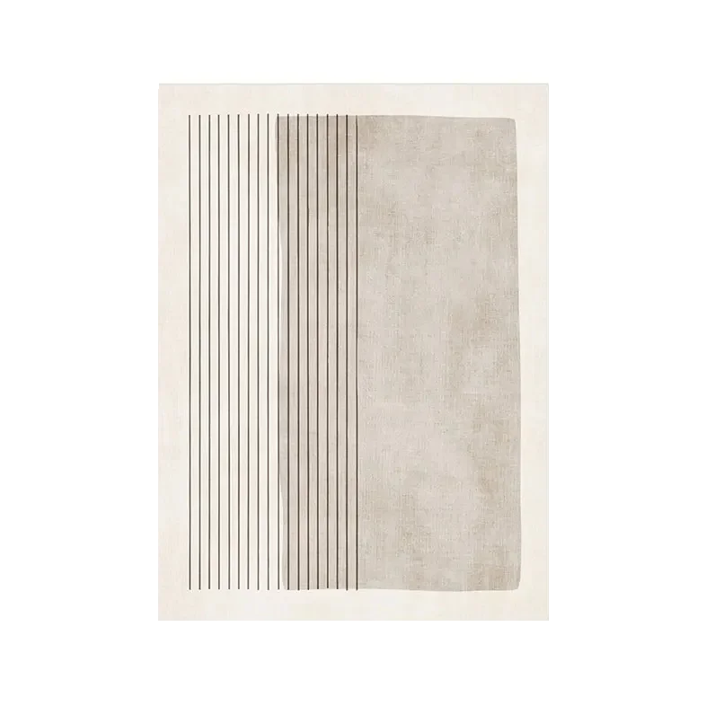 Affiche en toile abstraite BEIGE GRAY