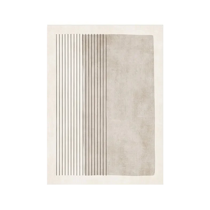 Affiche en toile abstraite BEIGE GRAY