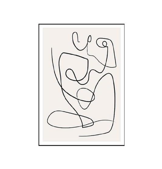 Affiche en toile ABSTRAIT TENDANCE