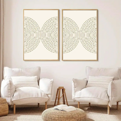 Affiche en toile "ARC CIEL"