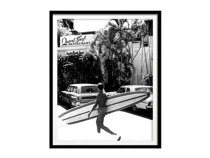 Affiche en toile SURF CHANEL