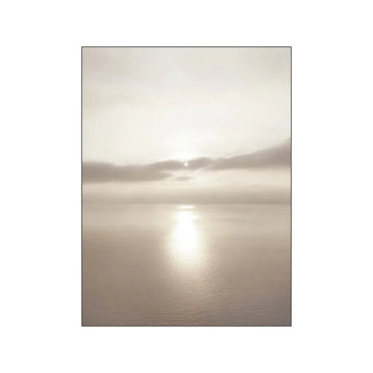 Affiche en toile "PLAGE ET NATURE"