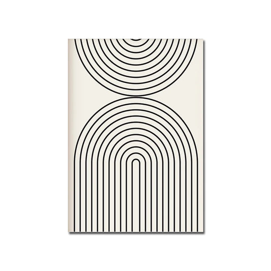 Affiche en toile "ART NOIR ET BLANC"