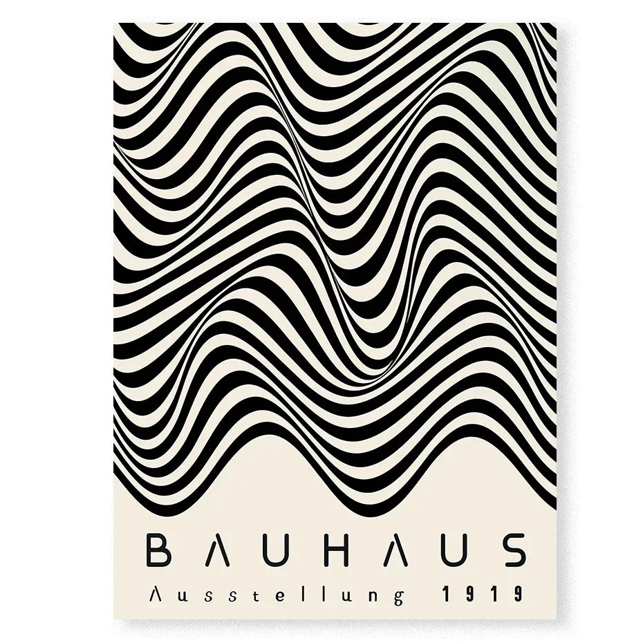 Affiche impression toile BAUHAUS