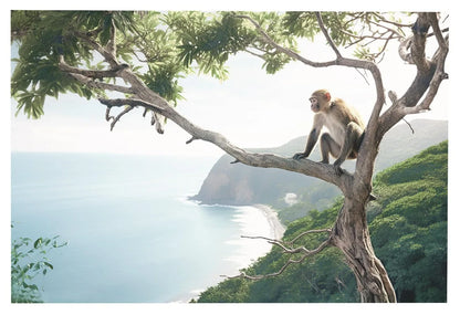 Affiche en toile FORET TROPICALE ANIMAL