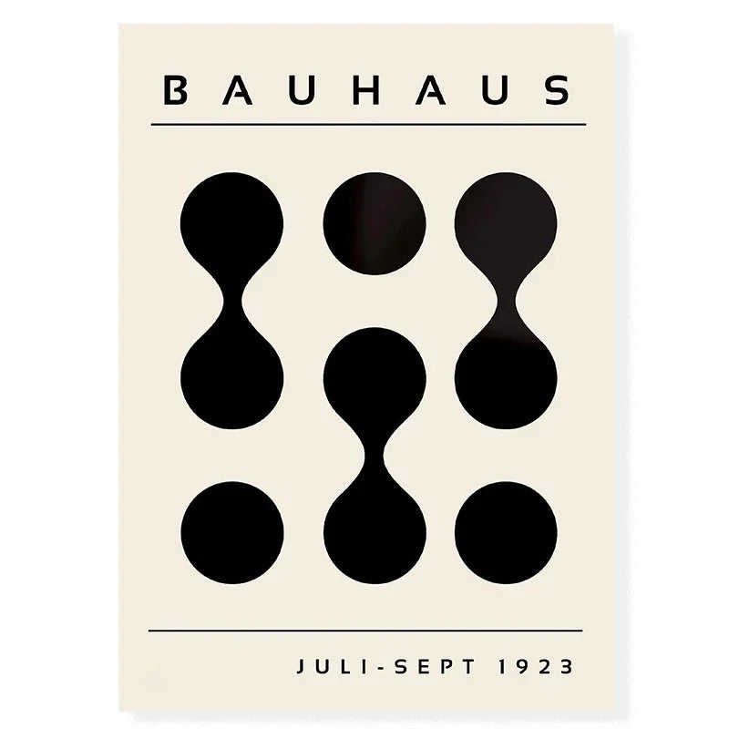 Affiche impression toile BAUHAUS