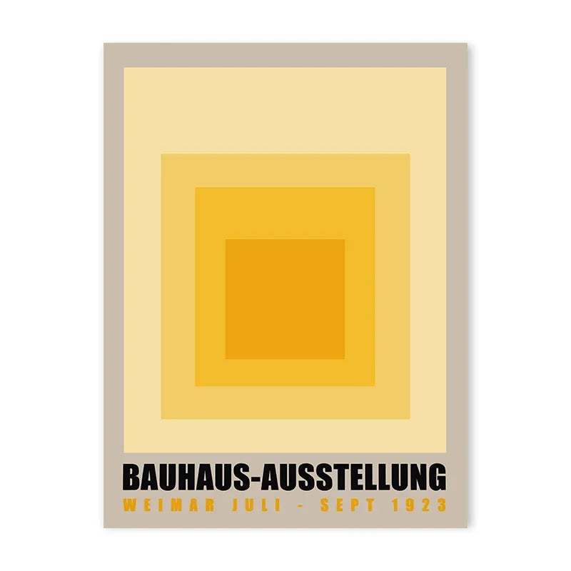 Affiche en toile moderne BAUHAUS