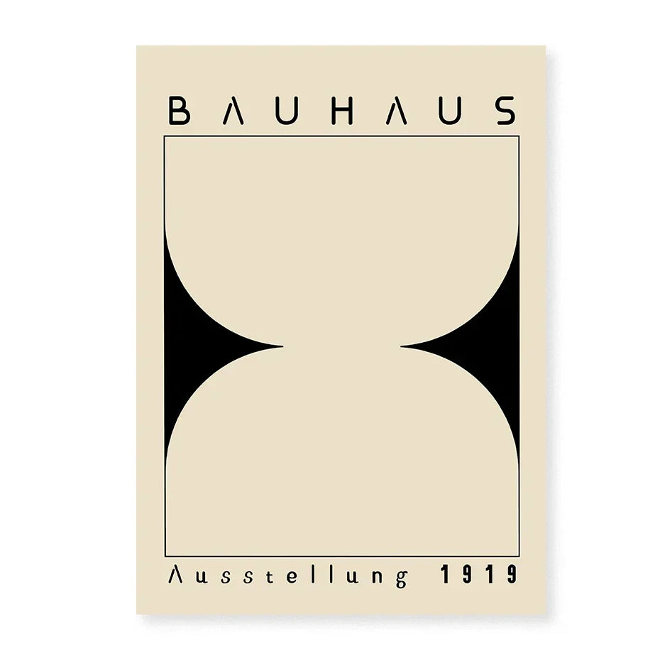 Affiche impression toile BAUHAUS