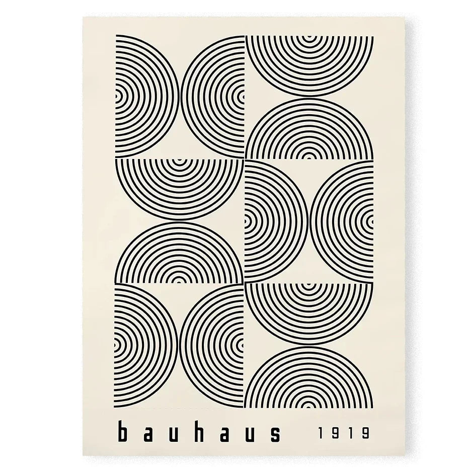 Affiche impression toile BAUHAUS