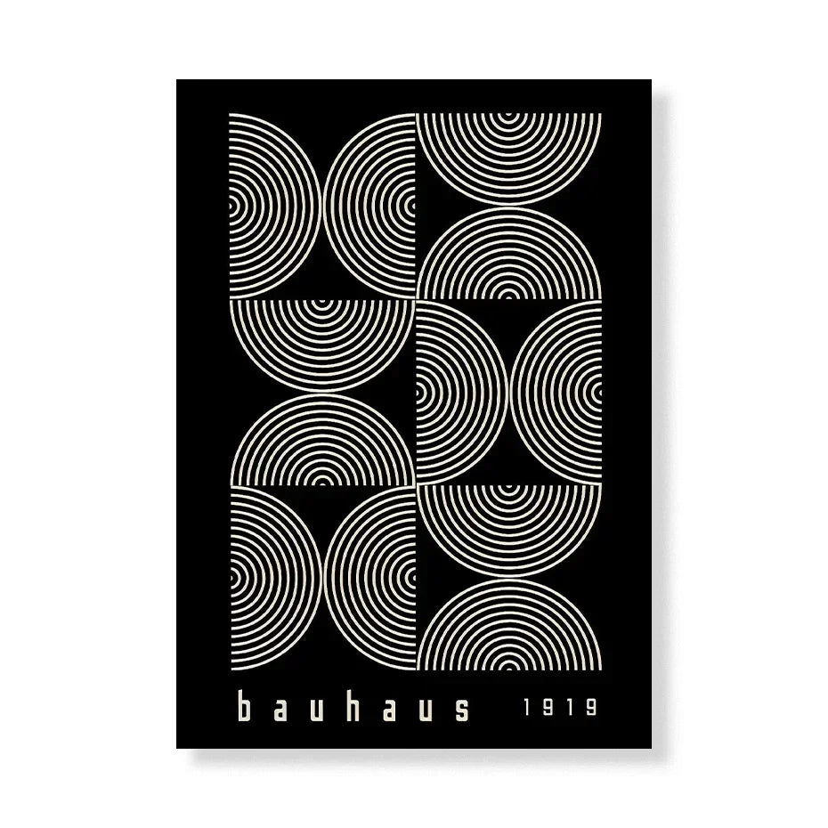 Affiche impression toile BAUHAUS