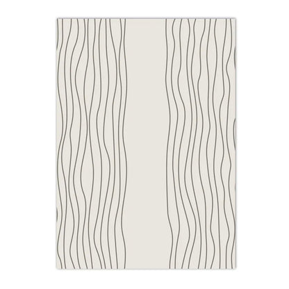 Affiche en toile abstraite BEIGE BLACK MODERN