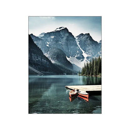 Affiche en toile PAYSAGE NORDIC