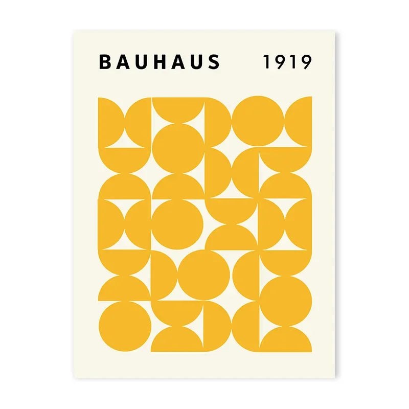 Affiche en toile moderne BAUHAUS