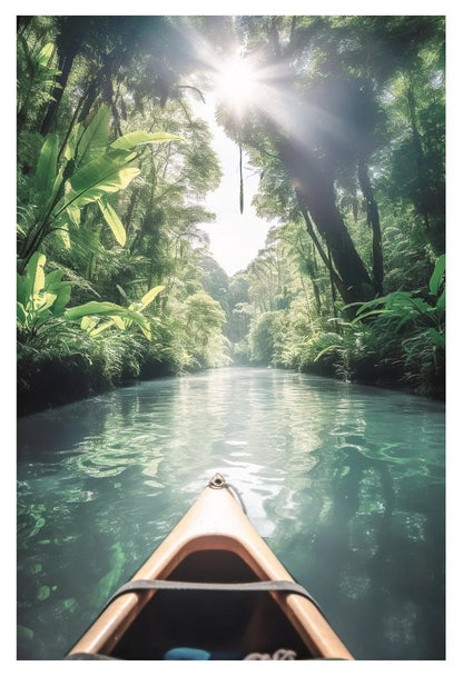 Affiche en toile FORET TROPICALE ANIMAL
