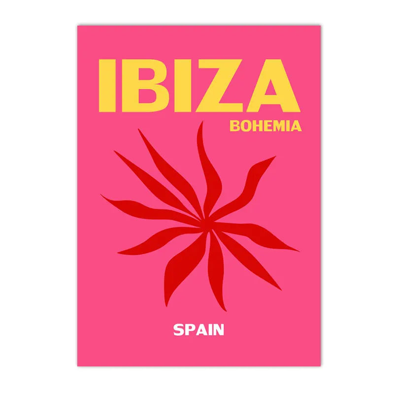 Affiche en toile COLOR VILLES