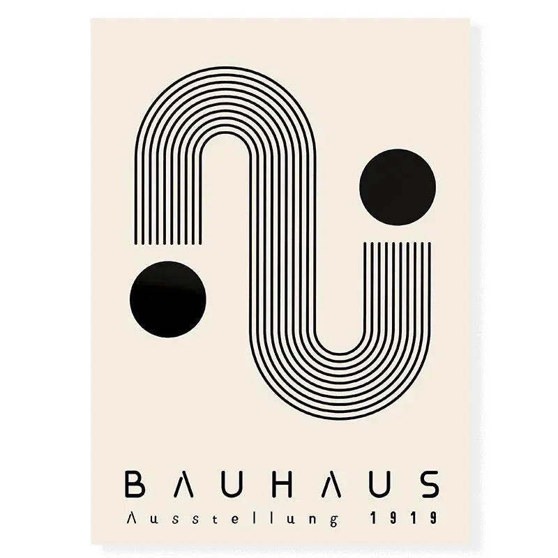 Affiche impression toile BAUHAUS