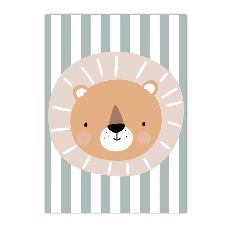 Set de 3 affiches en toile KIDS MIXTE