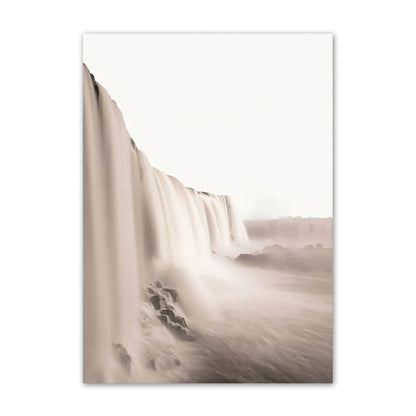 Affiche en toile BEIGE BEACH