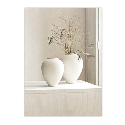 Affiche en toile VASE BOHEME OLIVIER