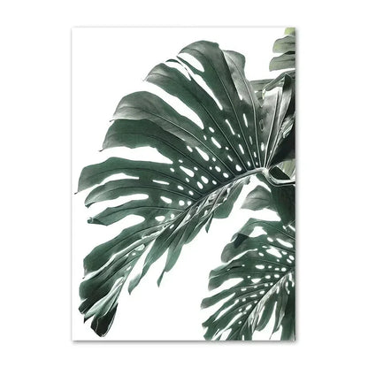 Affiche en toile PLANTES AGAVE MONSTERA