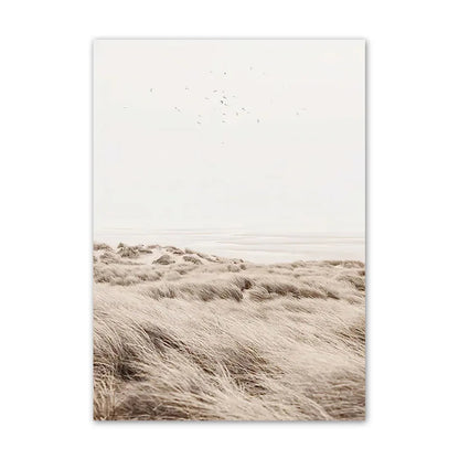 Affiche en toile BEIGE BEACH