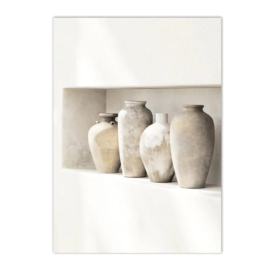 Affiche en toile VASE BOHEME OLIVIER