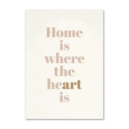 Affiche en toile BOHO NATURE BEIGE
