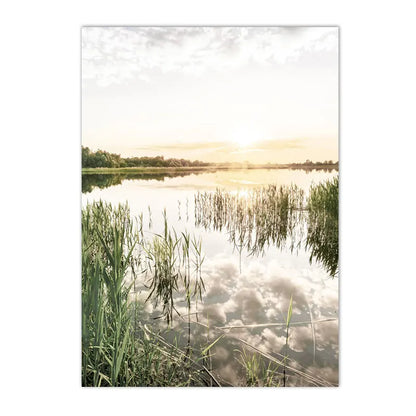 Affiche en toile NORDIC GREEN