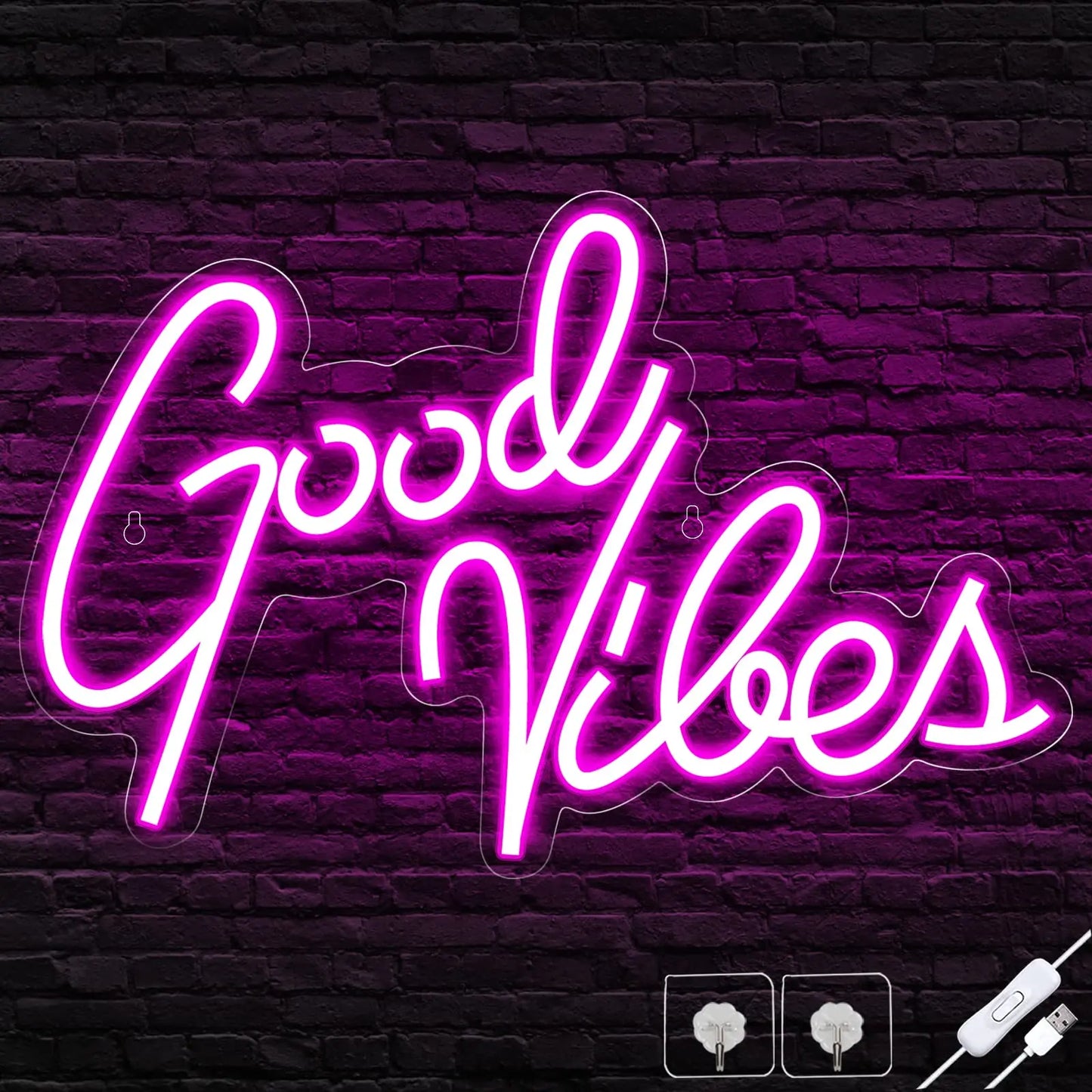 Néon Led "Good Vibes"