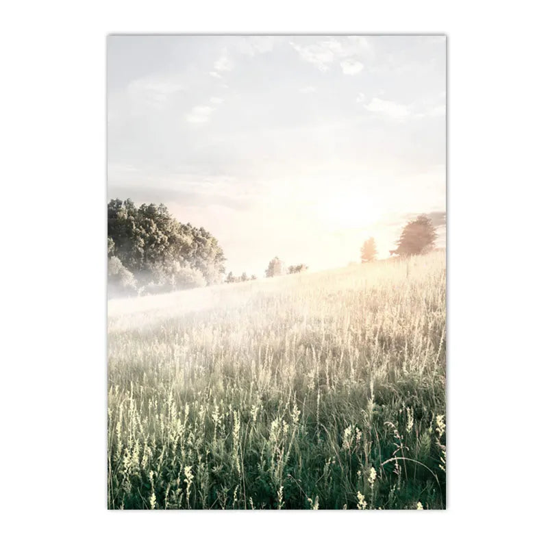 Affiche en toile NORDIC GREEN